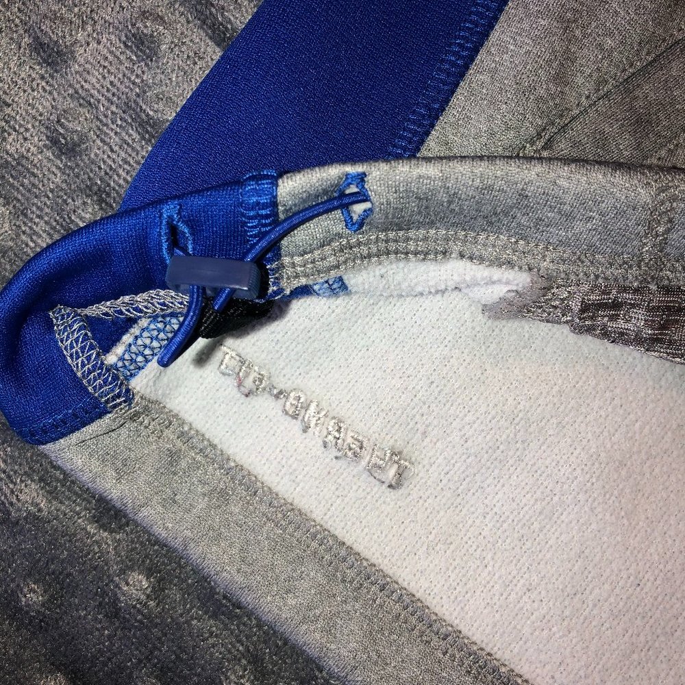 Gray/Blue Nike Therma-Fit Pullover Hoodie - Size XS - Picture 6 of 6